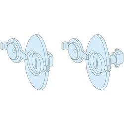 Schneider Electric LVS01106 PrismaSeT-P, Zubehör-Set, für Rückwand IP30