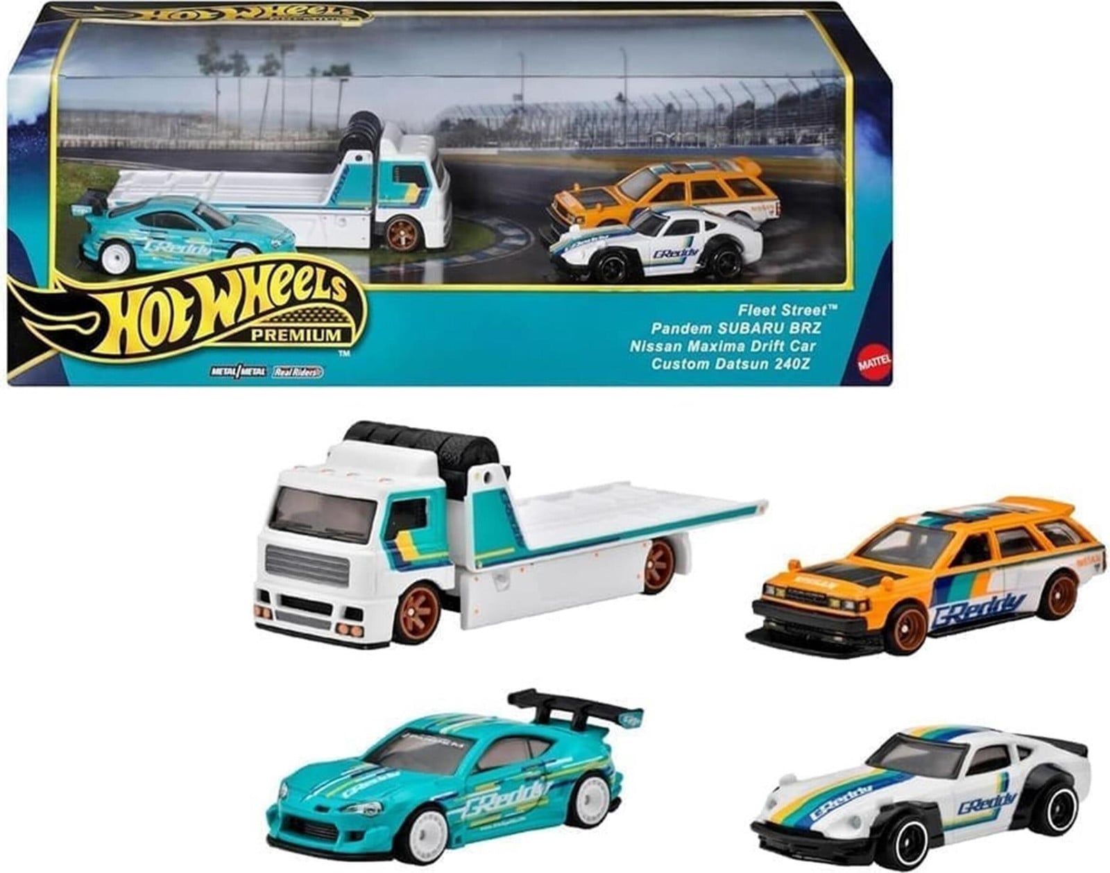 Mattel Hot Wheels Premium Car Culture Racers verzamelset GMH39-986D