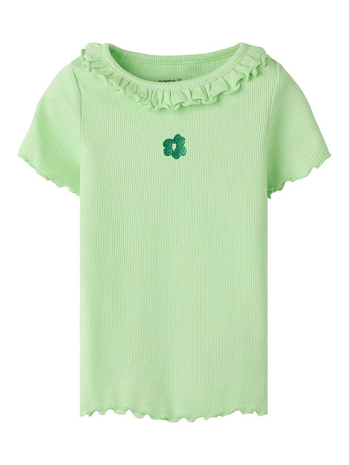 name it Shirt "Haisy" in Grün - 116