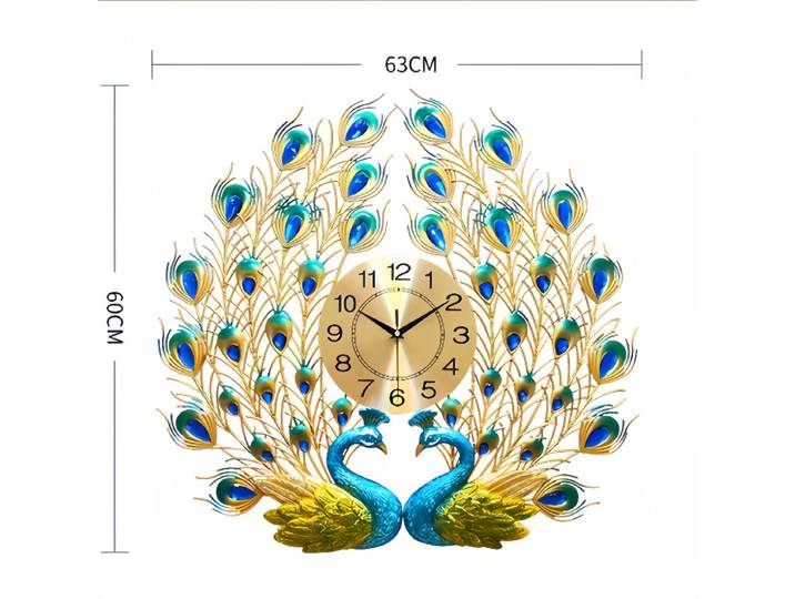Horloge murale salon lumière européenne luxe ménage mode Simple Art silencieux Quartz horloge créative horloge électronique