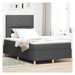 vidaXL, Boxspringbett, Boxspringbett (120 x 200 cm)