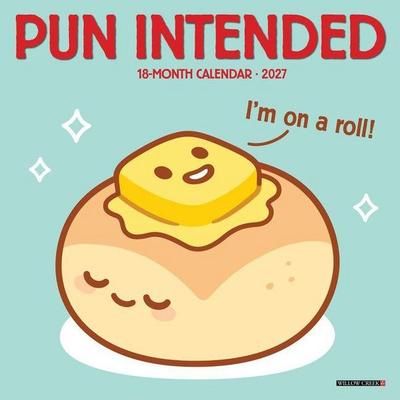 Pun Intended 2027 7 X 7 Mini Wall Calendar