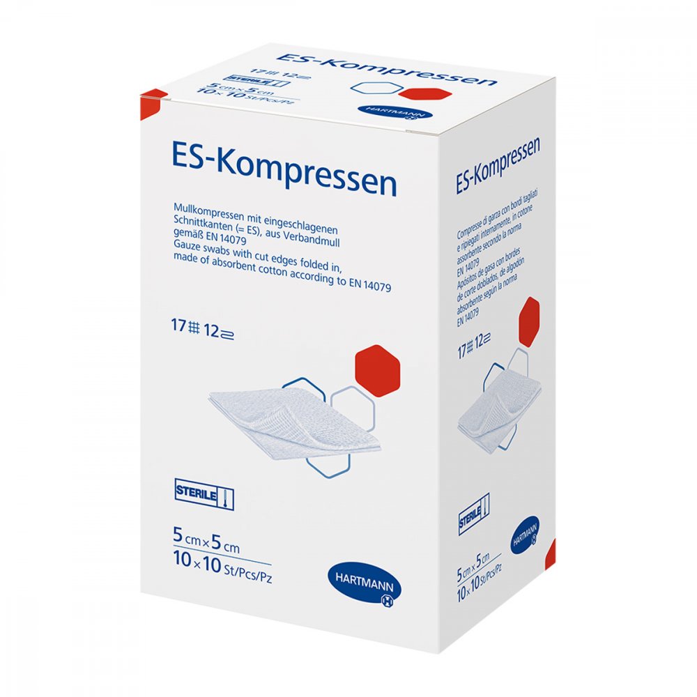 PAUL HARTMANN AG Es-kompressen steril 5x5 cm Grosspackung 06453783