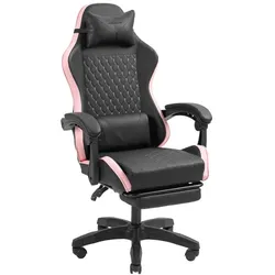 Mars Gaming MGC-X, Gaming Stuhl, Pink, Schwarz