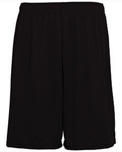 Augusta Sportswear 1428 Training Shorts With Pockets in Black size 3XL   Polyester