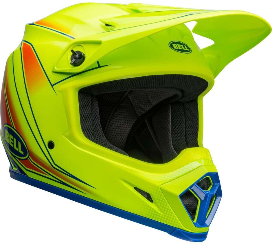 Casco Moto Cross Enduro BELL MX-9 MIPS ZONE Retina taglia M