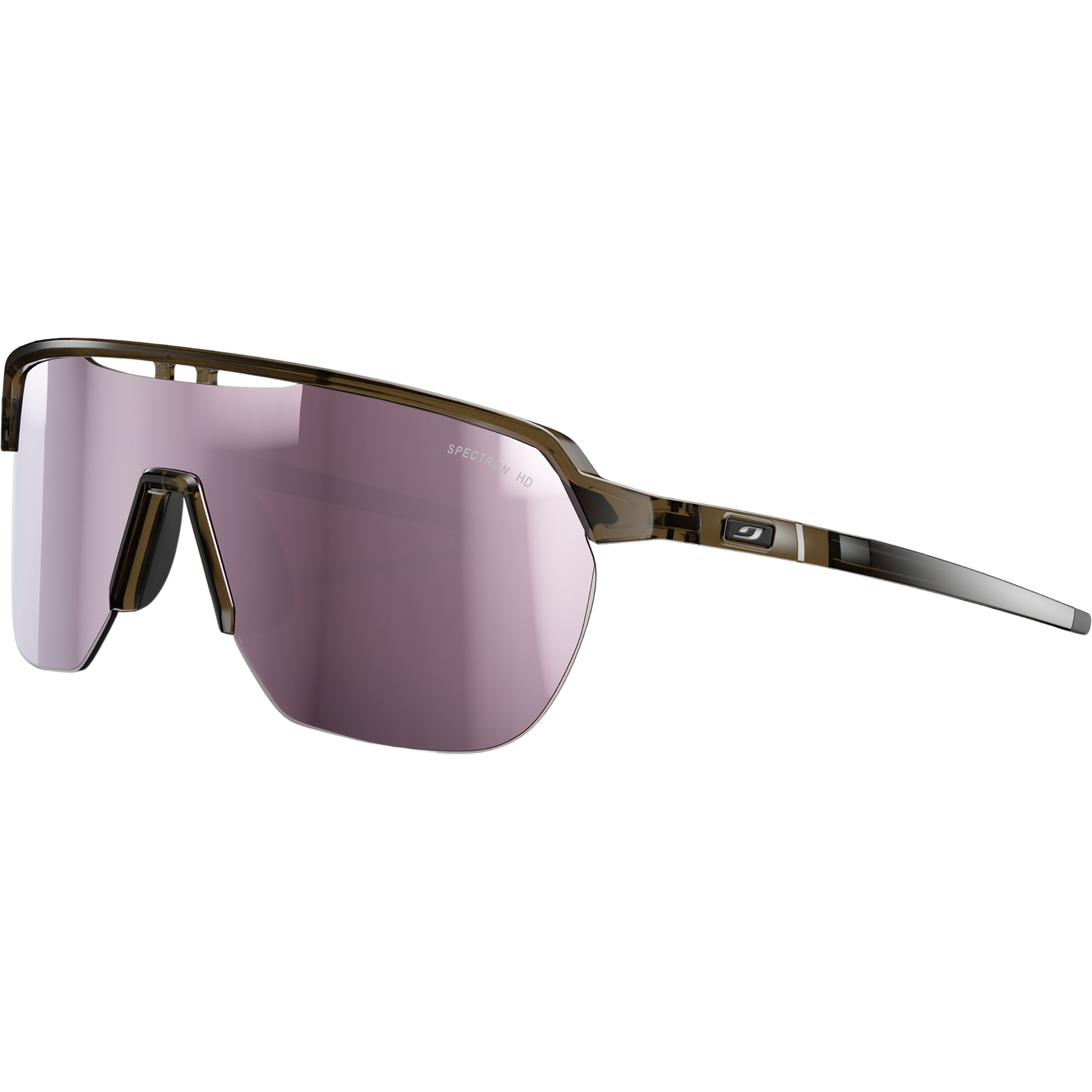 Julbo Frequency Spectron HD 3 Sportbrille Sportbrillen & Sportsonnenbrillen braun Größe M Lifestyle