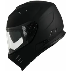 Simpson Sst, Motorradhelm, Helmet Venom Matt Black 54-XS (XS)