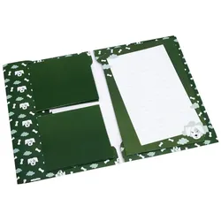 artoz Briefpapier ca. DIN A5 80 g/m2 Hund olivgrün