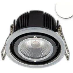 ISOLED Outdoor LED Einbaustrahler Sys-68, IP65, starre Optik, CRi >95, TRIAC dimmbar, 10W 4000K 875lm 60° ISO-113057
