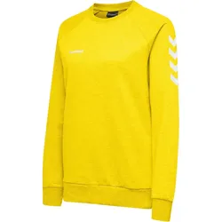 hummel GO Baumwoll Sweatshirt Damen sports yellow XXL