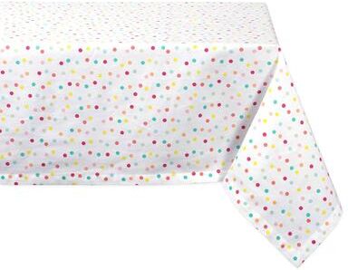 DII Lemon Bliss Print Tablecloth 70 Round