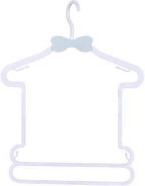 Inspired Deals Kids Outfit Organizer Hanger With 360 Swivel Hook, Baby Clothes Hanger & Kids Clothes Hanger green