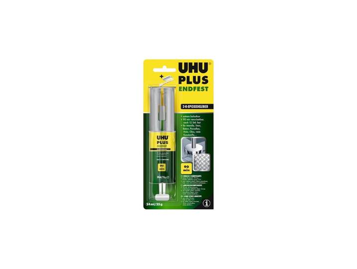 Uhu Plus Endfest 24ml 90 Minuten Lösungsmittelfreier 2K-Kleber