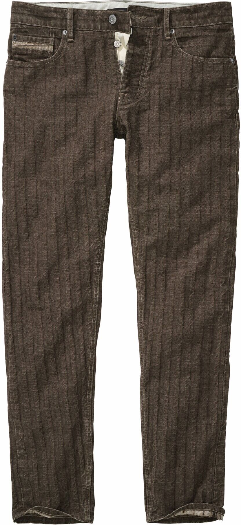 Mey & Edlich Cappuccino-Jeans Braun 33/32