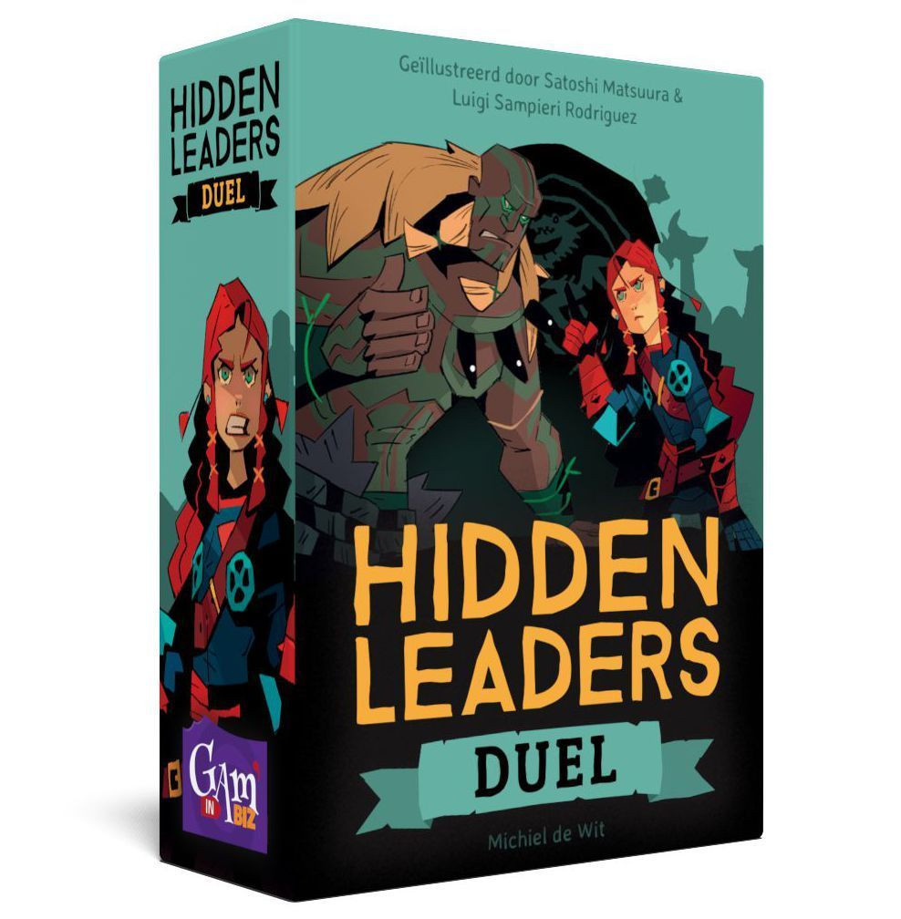 Gam'inBIZ Hidden Leaders Duel NL - Bordspel voor 2 spelers