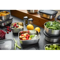 GEFU Provido Rechteckig Schüssel 600 l Edelstahl 1 Stück(e)