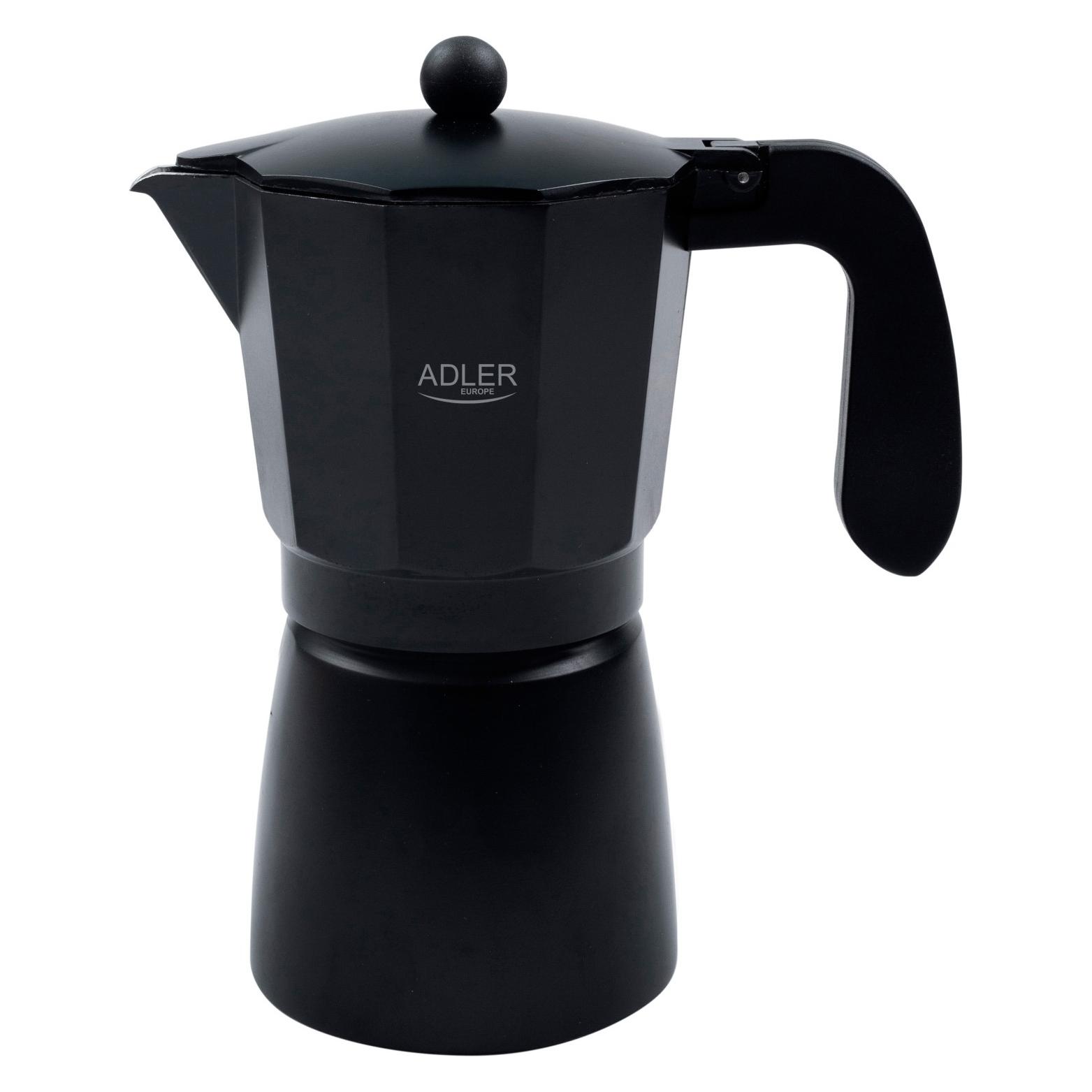 Adler Other small household appliances Espresso Coffee Maker | AD 4429 | Black (9 Tassen) (5905575907196)