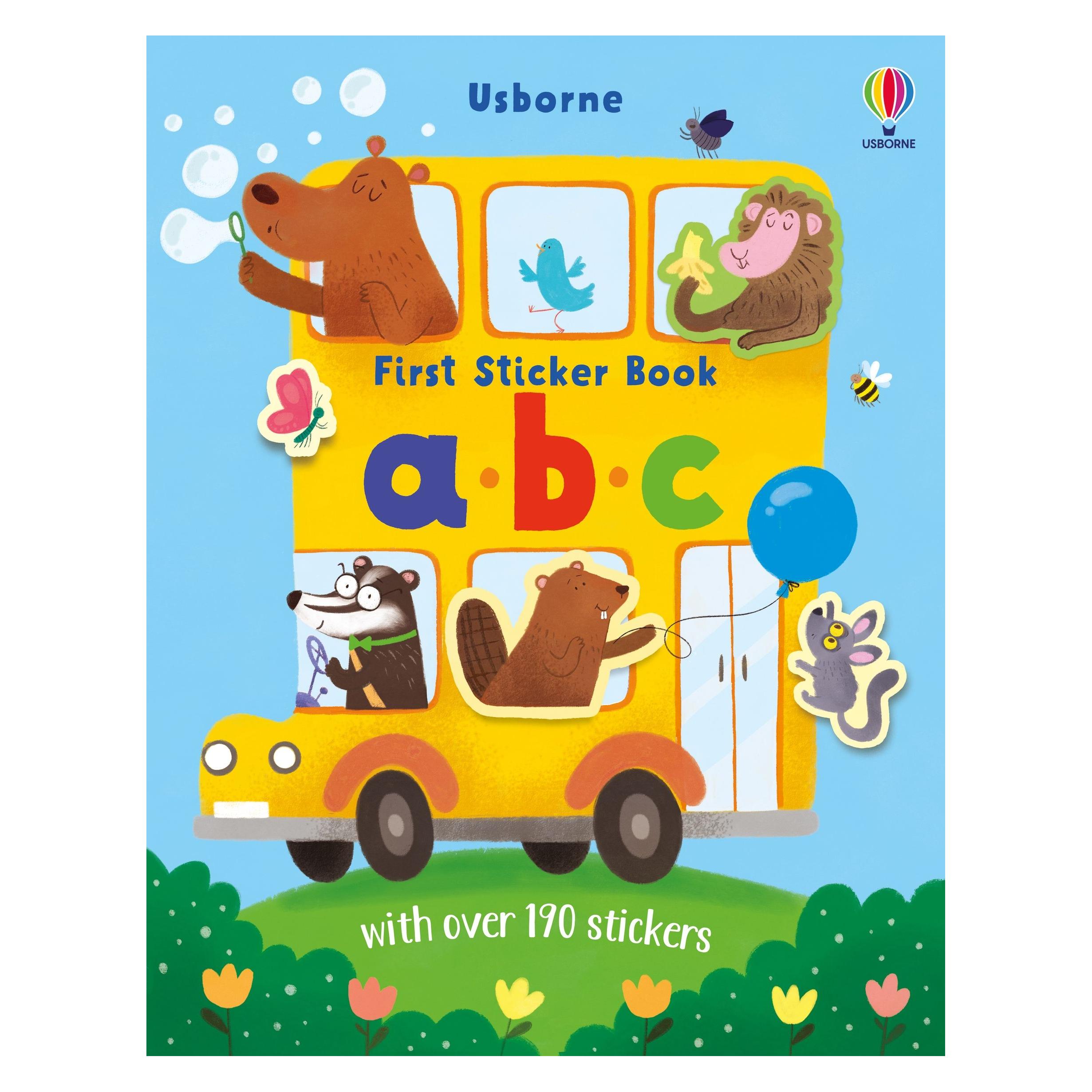 Usborne Publishing Beecham:First Sticker Book abc (7877)