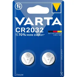 Varta CR2032 3V Lithium Knopfzelle 20er Pack (10x2er Blister)