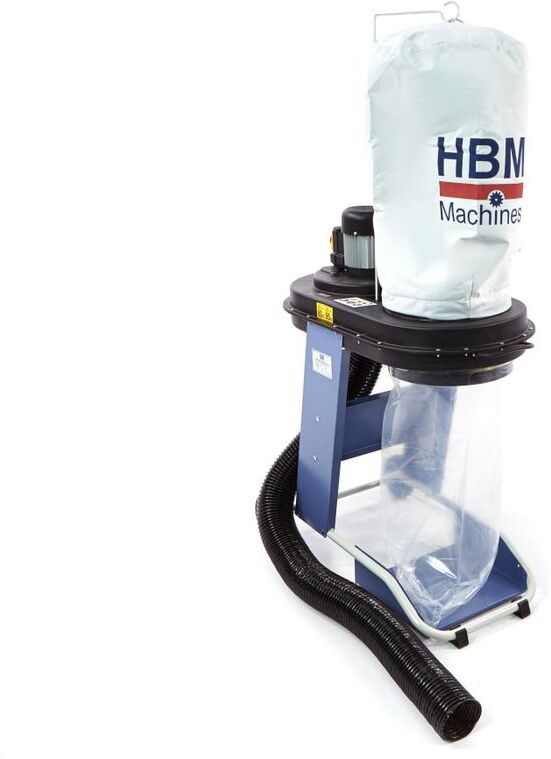 Sistema di aspirazione HBM 550 Watt con tubo e adattatori