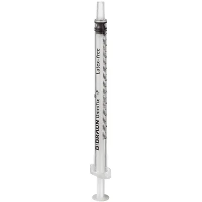 B.Braun SE Omnifix-F 1 ml Tuberkulin Feindosierspritzen o.Kanüle (100 Stück) 9161406V