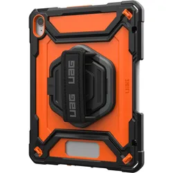 UAG Plasma Handstrap Kickstand Case (Apple iPad 2022 (10. Gen)), Tablet Hülle, Schwarz, Orange
