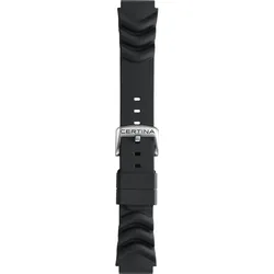 Certina - Kautschuk Ds Heritage Kautschuk, Schwarz+diver Ext C603022518 - schwarz