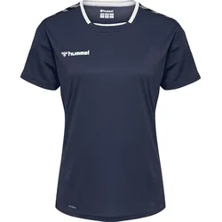 hummel Authentic Polyester kurzarm Trikot Damen marine XS