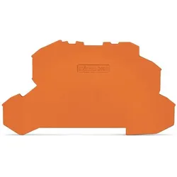 Wago 2002-2692 Abschluss- und Zwischenplatte,1 mm dick,orange 20022692  - 25 Stück