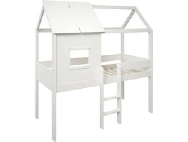 Lit cabane bois massif avec rangements en option Teddy