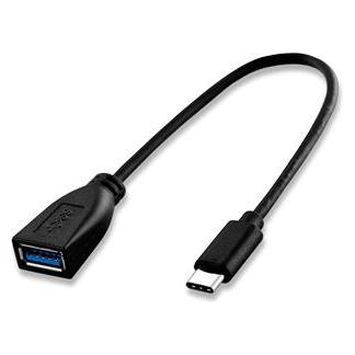 Atlantis Land A04-TC UB3-01 USB-Kabel 0,15 m USB 3.2 Gen 1 (3.1 Gen 1) USB C Schwarz (0.15 m, USB 3.2 Gen 1) (A04-TC_UB3-01)