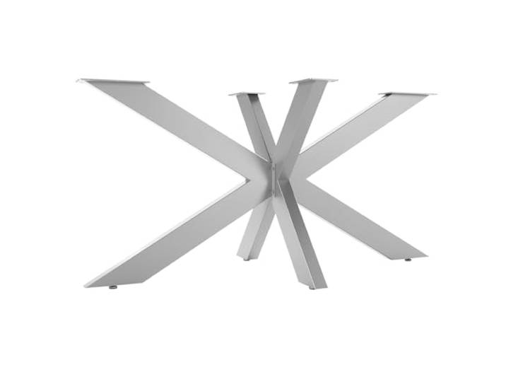SOTECH Tischgestell Spider/Schwerlast Tisch-Beine aus Edelstahl gebürstet 710 x 1500 x 780 mm / bis 500 kg Belastbarkeit / Einfache Montage / Tisch-Kufen für DIY-Projekte Esstische