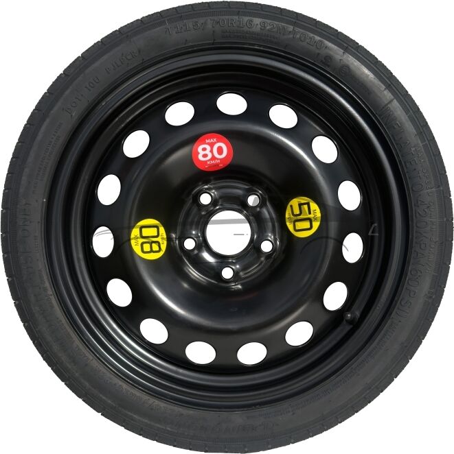 Extradeon Roue de secours OPEL CALIBRA R16 5x110x65,1
