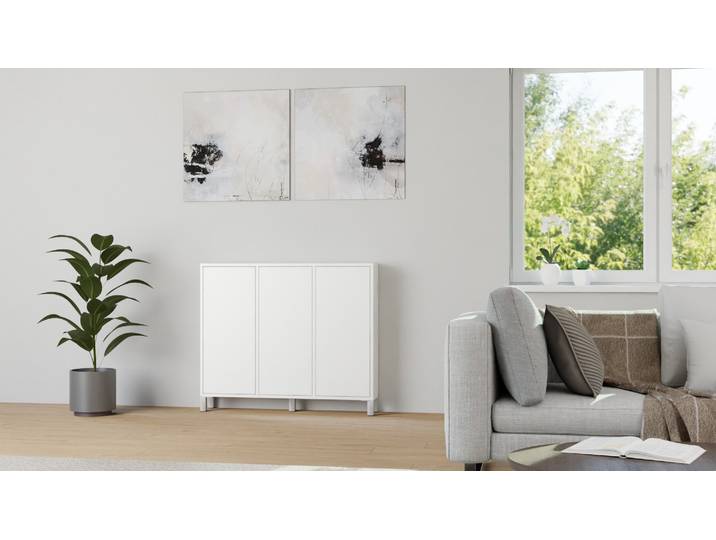 Kommode aus MDF Dekor nach Maß MDF Beschichtet MDF Weiß matt
