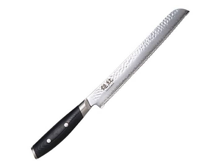 Yaxell Tsuchimon Santoku Brotmesser Stahl Rostfrei, Klingenlänge: 23cm, 366324