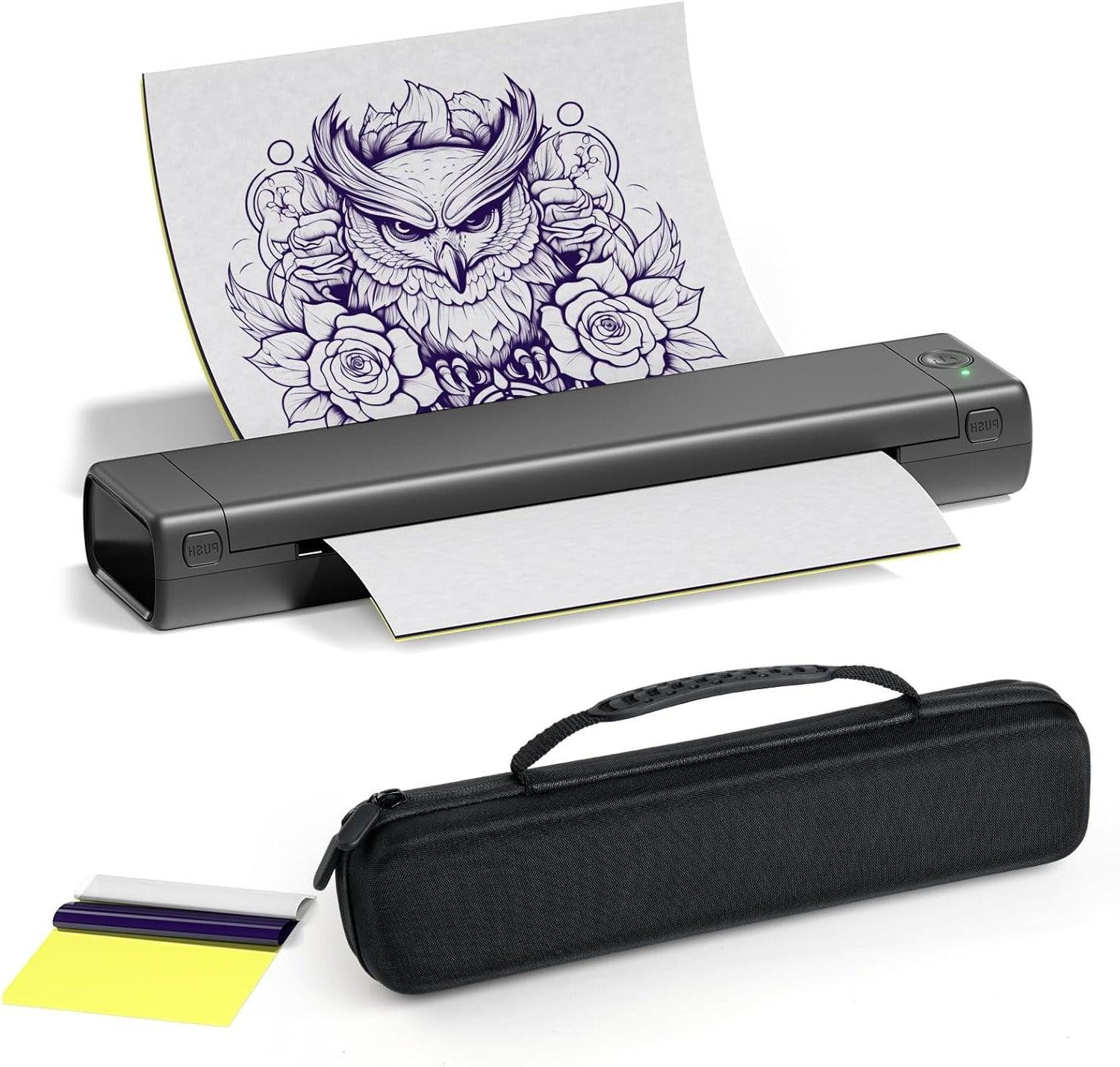 Selius Stencil Printer - Draadloze Bluetooth Thermische Mobiele Transfer Printer