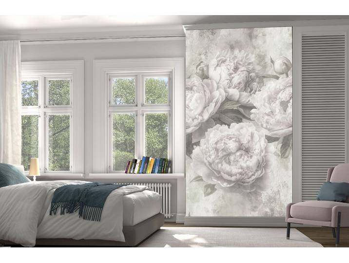Fototapete FASHION FOR WALLS Snow White , rosa (rose), B:1,5m L:2,7m, Vlies, Tapeten, Fototapete, Phthalate frei