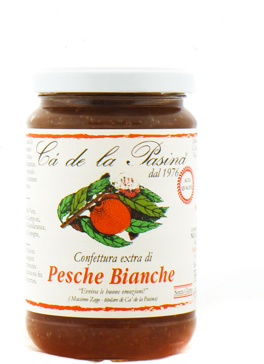 Ca' De La Pasina Confettura Pesche Bianche 350 Gr