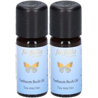 Farfalla Teebaum Äth/Öl Bio Wildsamml Gr Cru 10 ml x2 2x10 Ätherisches Öl