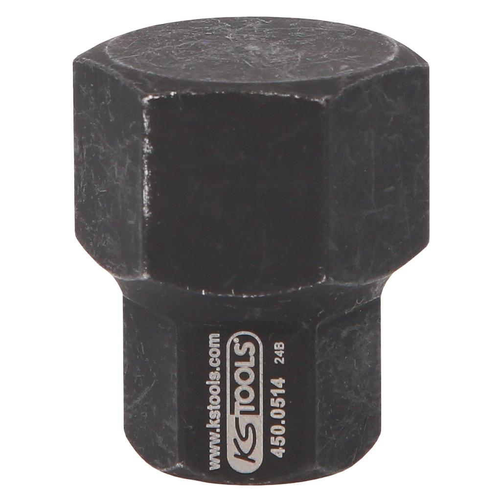 KS Tools Kraft-Biteinsatz für Innensechskant-Schrauben, 30mm (450.0514)
