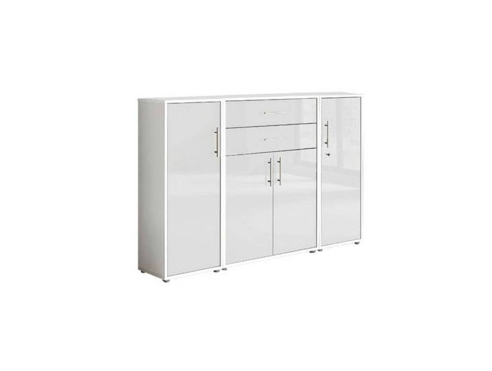 Aktenschrank Office Edition Sw Set 16 Weiß