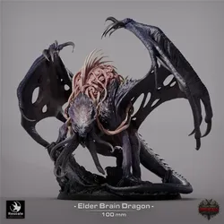 Elder Brain dragon (100mm base) von Rescale Miniatures aus Ancient Order Immortalis