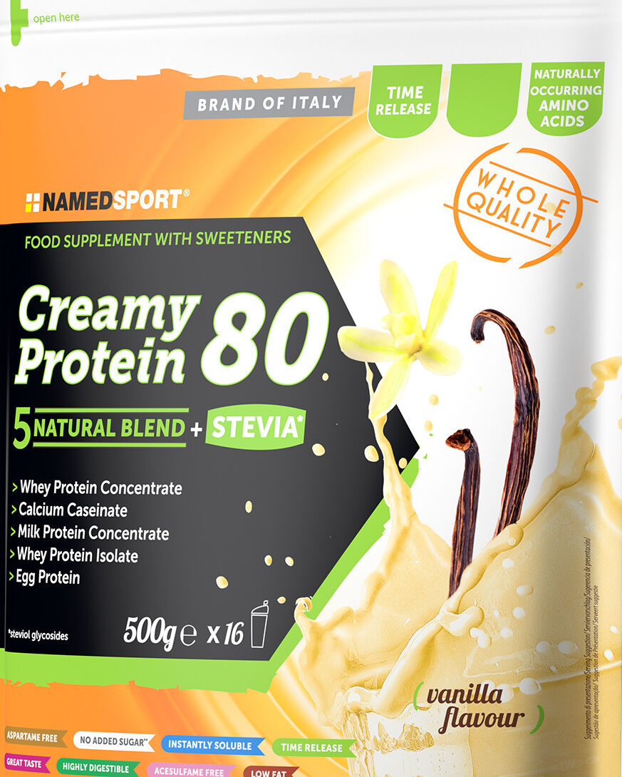 NAMED SPORT Creamy Protein 500g - Alimento Proteico - Color Mix UNICA
