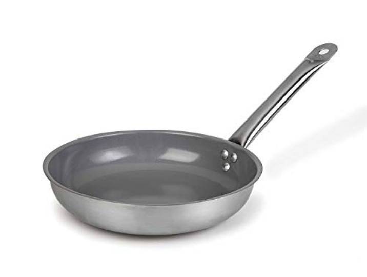 LACOR 51736 Pfanne Chef-INOX Ceram Durchmesser 36 cm, Grau