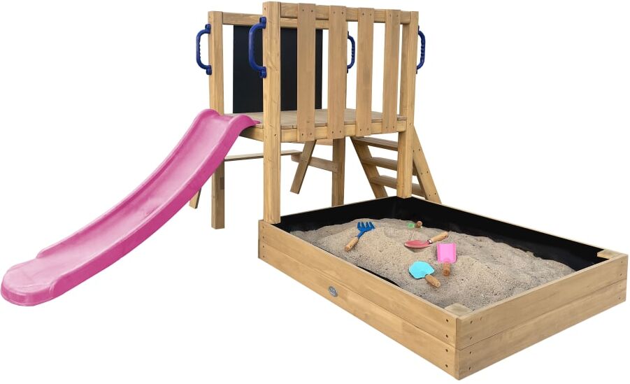 Axi Mini aire de jeux avec toboggan violet Violet 209x108x88cm
