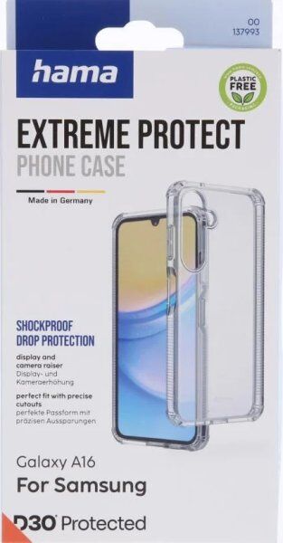 Hama Mobilcover Samsung Galaxy A16, Transparent