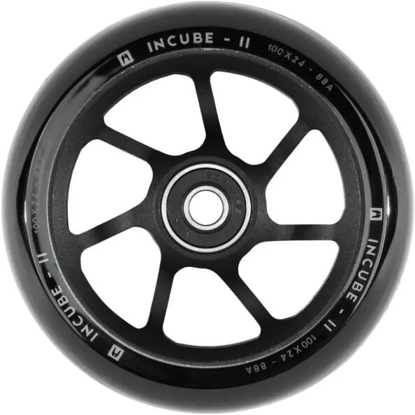 Stunt Scooter Rolle Ethic Incube V2 (100mm - Schwarz)