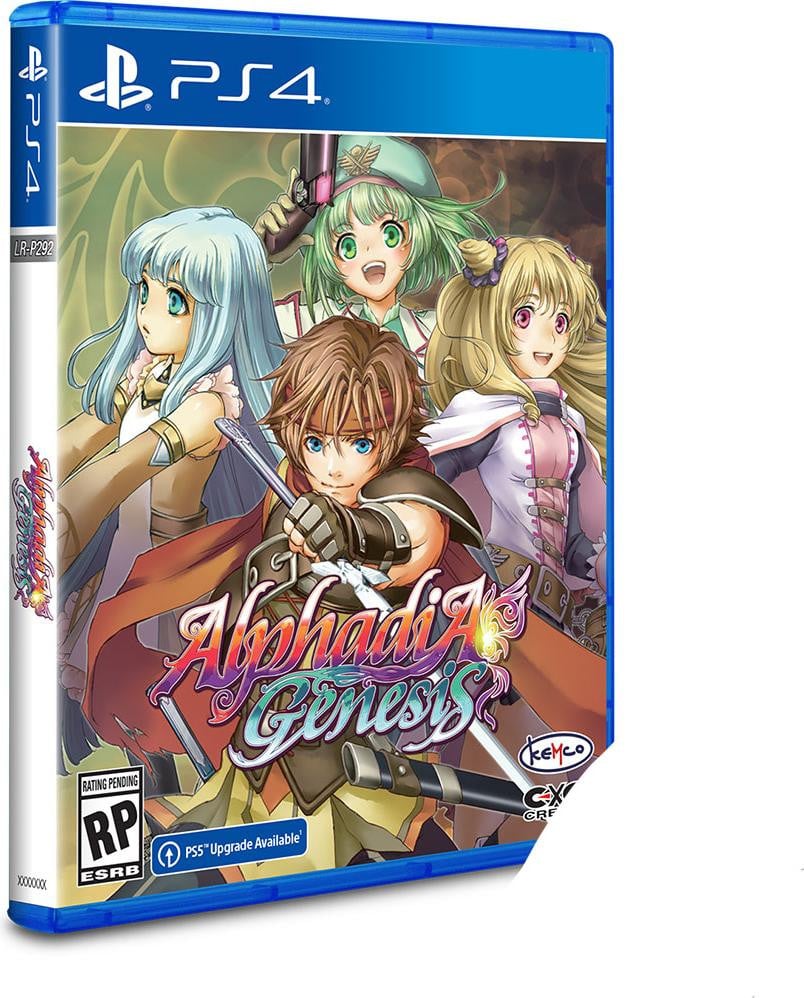 Sony PlayStation Genesis Alphadia Limited Edition Amerikaanse versie voor PS4