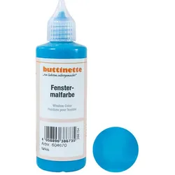 buttinette Fensterfarbe, in verschiedenen Farbtönen, 80 ml